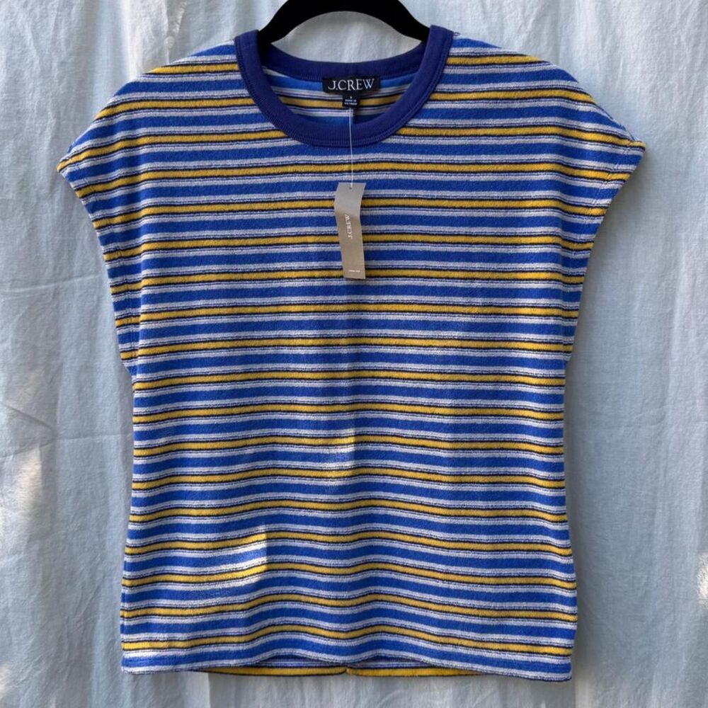 J.Crew Towel Terry Dolman Tee